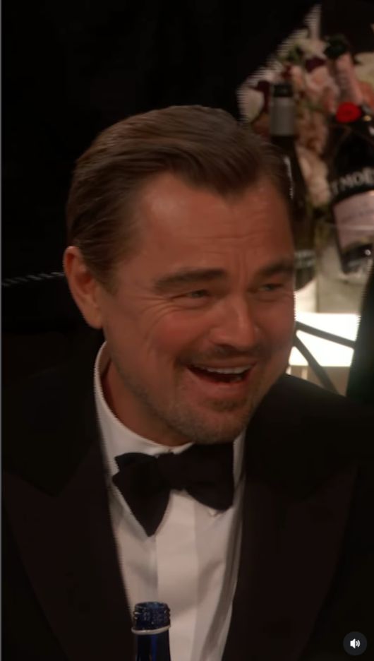 리어나도 디캐프리오/ 골든 글로브 인스타그램 캡처