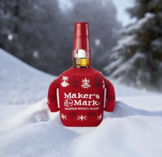 메이커스 마크 스웨터 에디션(주류 플랫폼 데일리샷 화면 갈무리)