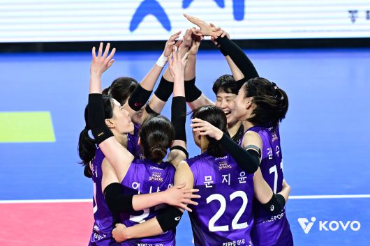 외국인선수 없이 대역전극을 일궈낸 흥국생명. (KOVO 제공)