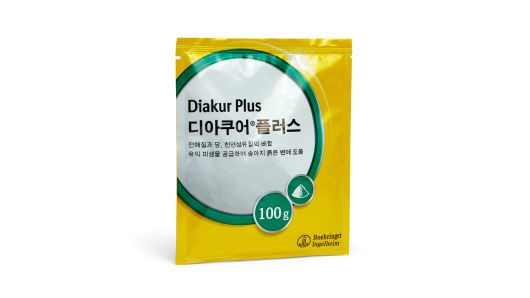 전해질과 포도당, 건조 감귤류 성분을 함유한 보조제 '디아쿠어 플러스'(한국베링거인겔하임동물약품 제공) ⓒ 뉴스1