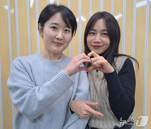 제주동부경찰서 여성청소년과 이수연 경위와 노일정 경사.(제주경찰청 제공. 재판매 및 DB 금지)