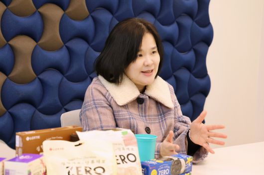 김미영 1형당뇨병환우회 대표(롯데웰푸드 제공)