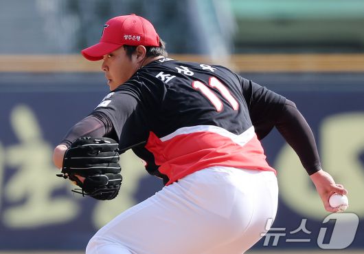 KIA 타이거즈 투수 조상우. 2025.3.14/뉴스1 ⓒ News1 김진환 기자