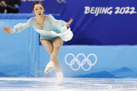 [베이징 로이터=뉴스핌] 김용석 기자 =  여자 싱글 김예림(19·수리고)은 15일(한국시간) 중국 베이징의 캐피털 실내경기장에서 열린 베이징 동계올림픽 피겨스케이팅 여자 싱글 쇼트프로그램 경기에서 67.78점을 기록했다. 피겨 싱글은 17일 열리는 프리스케이팅 점수를 합산해 순위를 매긴다. 2022.02.15 fineview@newspim.com