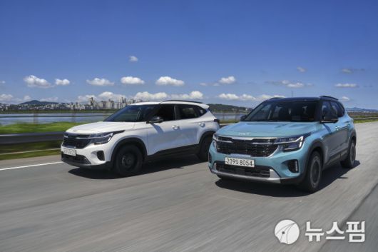 기아 '더 뉴 셀토스' 주행 모습 [사진=기아 제공]