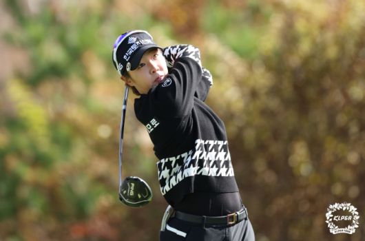 공동선두에 포진한 박지영. [사진= KLPGA]