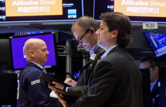 미국 뉴욕증권거래소 트레이더 [사진=로이터 뉴스핌]