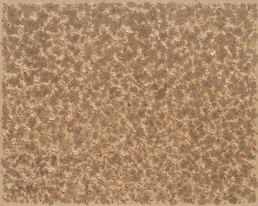 [서울=뉴스핌]이영란 미술전문기자=김창열 '물방울 ENS79002', 1979, 마포에 유채, 182x227 cm. Courtesy of Kim Tschang-Yeul Estate and Gallery Hyundai. 갤러리현대 제공 2024.04.24 art29@newspim.com