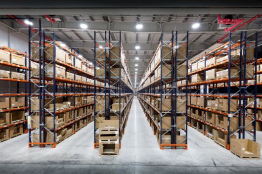 BMW 그룹 코리아 RDC 내 웨어하우스 팔레트랙. [사진=BMW그룹코리아]