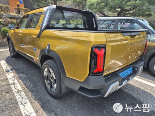 [양평=뉴스핌] 김승현 기자 = 무쏘 EV 2025.04.10 kimsh@newspim.com