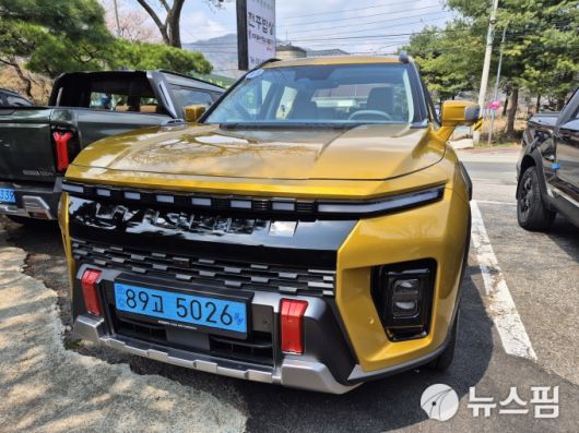 [양평=뉴스핌] 김승현 기자 = 무쏘 EV 2025.04.10 kimsh@newspim.com