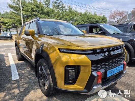 [양평=뉴스핌] 김승현 기자 = 무쏘 EV 2025.04.10 kimsh@newspim.com