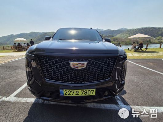 [춘천=뉴스핌] 김승현 기자 = 캐딜락 더 뉴 에스컬레이드 2025.05.07 kimsh@newspim.com