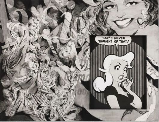 [서울=뉴스핌]이영란 미술전문기자= 애나 박(Anna Park) Come Again 2025.,종이를 입힌 우드패널에 차콜, 잉크, 물감. 178 x 213x12cm [이미지 제공=리안갤러리 대구] 2025.05.10 art29@newspim.com