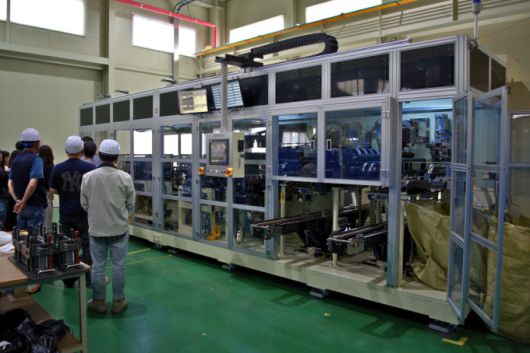 600ppm 고속 노칭장비. [사진=엠플러스]