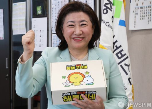 [서울=뉴스핌] 양윤모 기자 = 조상미 중앙사회서비스원 원장이 16일 서울 중구 삼일대로 중앙사회서비스원에서 뉴스핌과의 인터뷰를 하고 있다.  2025.05.16 yym58@newspim.com