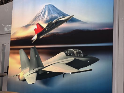 2018년 '미 공군 고등훈련기(APT)' 사업에서 T-50을 꺾고 미 공군 훈련기로 선정된 보잉·사브 제작의 T-7A. 윙락 현상과 사출좌석 결함사태 등으로 개발에 난항을 겪고 있으나, 일본 T-4 후계기의 강력한 라이벌이다. [사진=디펜스타임스]  2025.05.23 gomsi@newspim.com