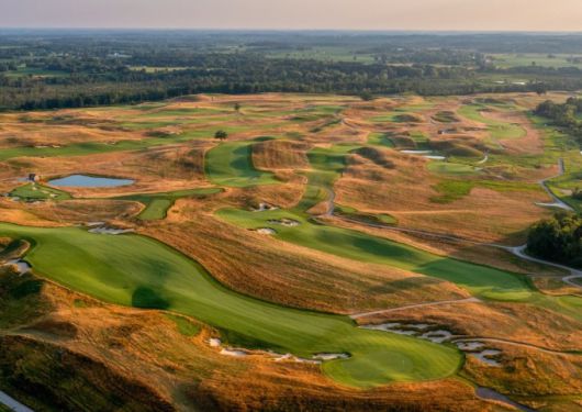 제80회 US여자오픈이 열리는 에린 힐스 골프코스. [사진=LPGA]