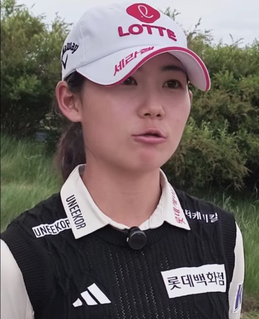 제80회 US여자오픈 출전 소감을 밝히는 황유민. [사진=LPGA]