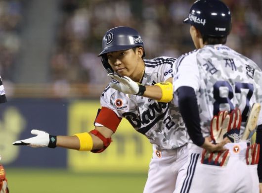 김민석. [사진 =두산]