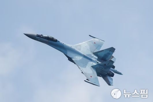 러시아 공군의 SU-35S 전투기. [사진=로이터 뉴스핌]