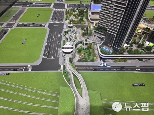 [서울=뉴스핌] 송현도 기자 = '국제 빅링크'의 모형도. 2025.06.10 dosong@newspim.com