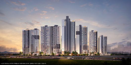 '오퍼스 한강 스위첸' 투시도. [제공=포애드원]