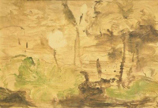 [서울=뉴스핌]이영란 미술전문기자=강요배 백련. 2006. 캔버스에 아크릴릭. 국립현대미술관 이건희컬렉션 2025.06.10 art29@newspim.com