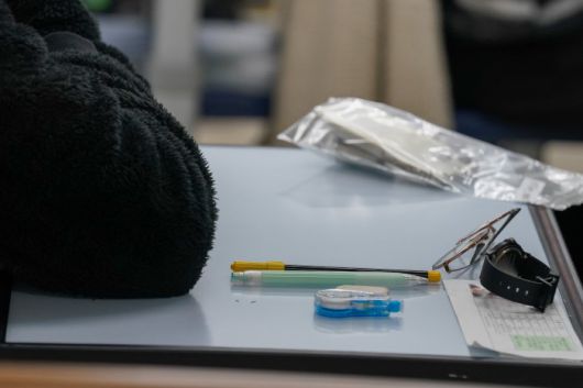 [서울=뉴스핌] 사진공동취재단 =2025학년도 대학수학능력시험이 실시된 14일 오전 서울 종로구 경복고등학교에서 수험생들이 시험 시작을 기다리고 있다. 2024.11.14 choipix16@newspim.com