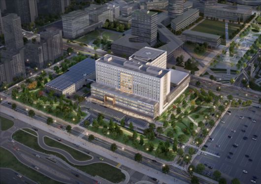 올해 착공 예정인 시흥배곧서울대병원 조감도. [사진=시흥시]