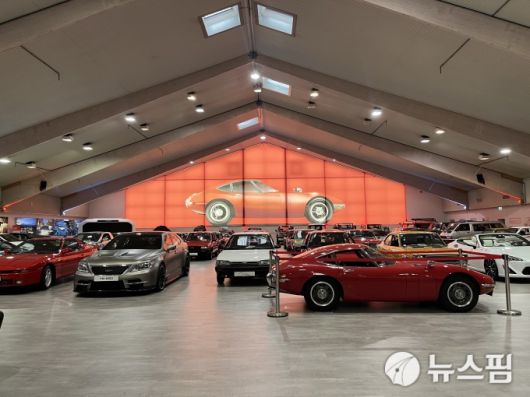 [쾰른(독일)=뉴스핌] 조수빈 기자 = 토요타 콜렉션. 약 50년 간의 토요타 차량 역사를 한 곳에 모은 일본을 제외한 지역 최대 규모의 전시장이다. [사진=조수빈 기자] 2025.06.26 beans@newspim.com