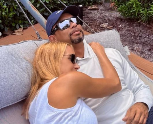 타이거 우즈가 지난 3월에 공개한 바네사 트럼프와의 사진. [사진 = 타이거 우즈 인스타그램 캡처]