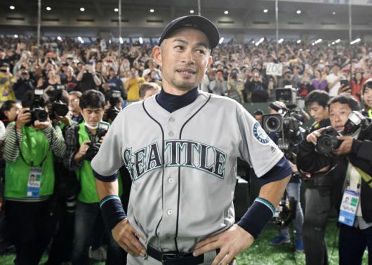 스즈키 이치로. [사진=로이터 뉴스핌]