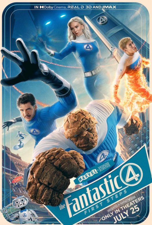 '판타스틱 포: 퍼스트 스텝스' 포스터 [사진 = 월트 디즈니 홈페이지]