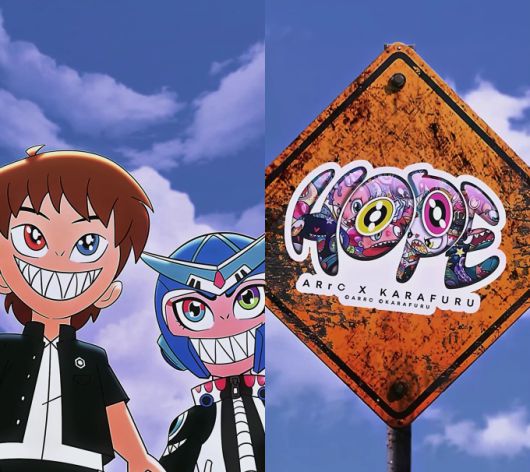 [서울=뉴스핌] 이지은 기자 = 그룹 아크와 글로벌 캐릭터 IP Karafuru의 컬래버레이션. [사진=미스틱스토리] 22025.07.11 alice09@newspim.com