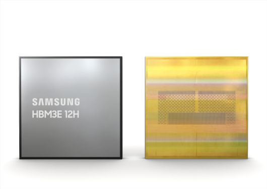 삼성전자 36GB HBM3E 12H D램. [사진=삼성전자]
