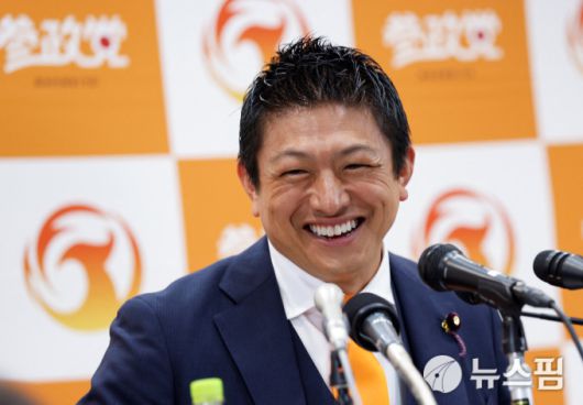 가미야 소헤이 참정당 대표 [사진=로이터 뉴스핌]