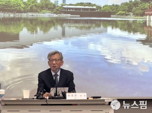 [서울=뉴스핌] 이지은 기자 = 유홍준 신임 국립중앙박물관장. 2025.07.24 alice09@newspim.com