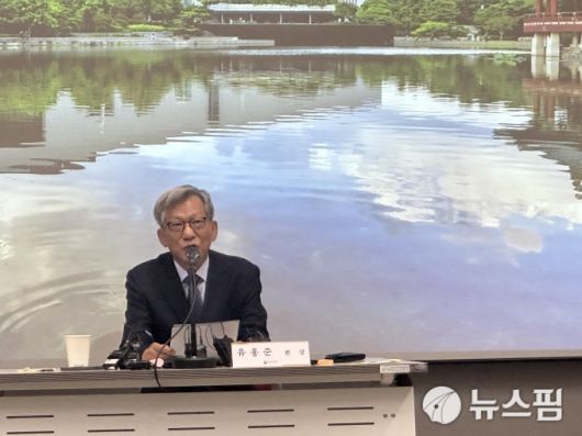 [서울=뉴스핌] 이지은 기자 = 유홍준 신임 국립중앙박물관장. 2025.07.24 alice09@newspim.com