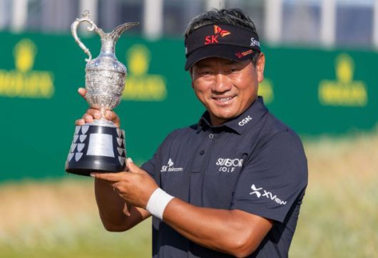 2024년 시니어 오픈 우승자 최경주. [사진=레전트 투어]