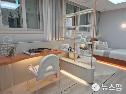 [서울=뉴스핌] 정영희 기자 = 한국토지주택공사(LH)가 다음달 4일 공급하는 남양주왕숙 A-1·A-2블록 전용 59㎡ 견본주택 모습 2025.07.25 chulsoofriend@newspim.com