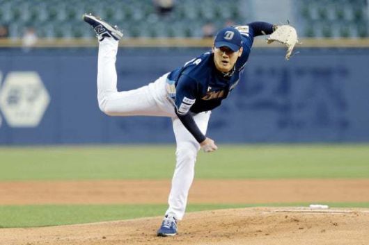 NC에서 KIA로 트레이드 된 김시훈. [사진 = NC]