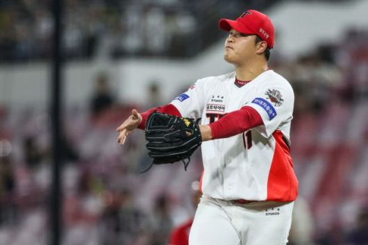 KIA의 불펜 투수 조상우. [사진 = KIA]