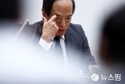 7월 31일 금융정책결정회의 후 기자회견을 하고 있는 우에다 가즈오 일본은행(BOJ) 총재 [사진=로이터 뉴스핌]