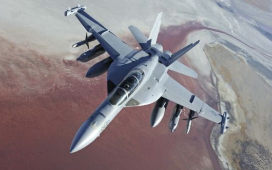 미 해군이 운용중인 EA-18G 그라울러는 세계 최강의 전자전기로 알려져 있다. 중간 정도의 위협 수준을 지닌 공역에서 작전 편대와 함께 움직이는 호위형 전파 방해기 '에스코트 재머'의 대표적 기종이다. [사진=미 해군] 2025.08.26 gomsi@newspim.com