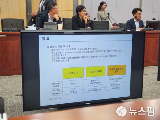 27일 국회서 '앱마켓 공정경쟁 촉진 위한 정책간담회' 현장. [사진=양태훈 기자]