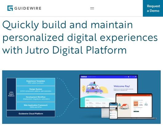 주트로 디지털 플랫폼 [사진 = 가이드와이어 홈페이지]