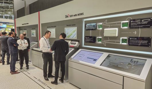 [뮌헨=뉴스핌] 김승현 기자 = 현대모비스 SDV(소프트웨어 중심 자동차) 시스템 [사진=한국자동차기자협회] 2025.09.08 kimsh@newspim.com