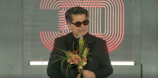 올해의 아시아 영화인상을 수상한 이란의 자파르 파나히 감독. [사진=네이버TV]