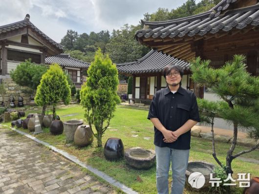 [완주=뉴스핌] 이정아 기자 = 송효웅 주식회사 작정 공동대표. 2025.09.18 plum@newspim.com